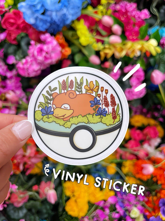 Naptime Slowpoke Vinyl Sticker