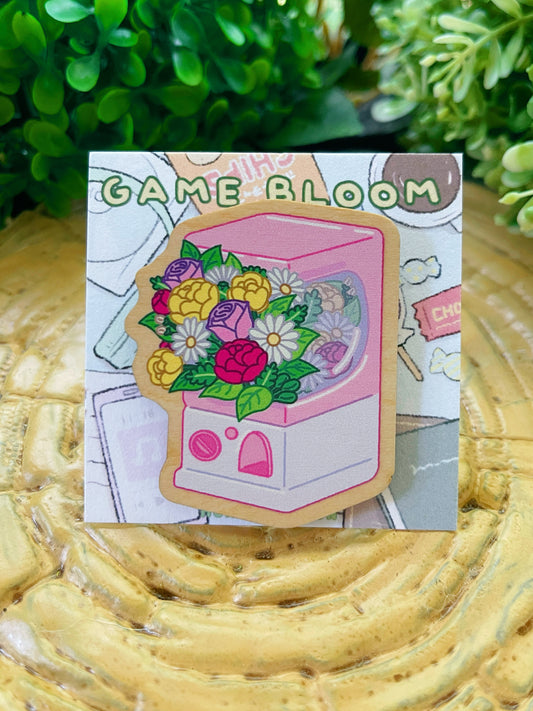 Gachapon Machine - Game Bloom Consoles (Wooden Pin)