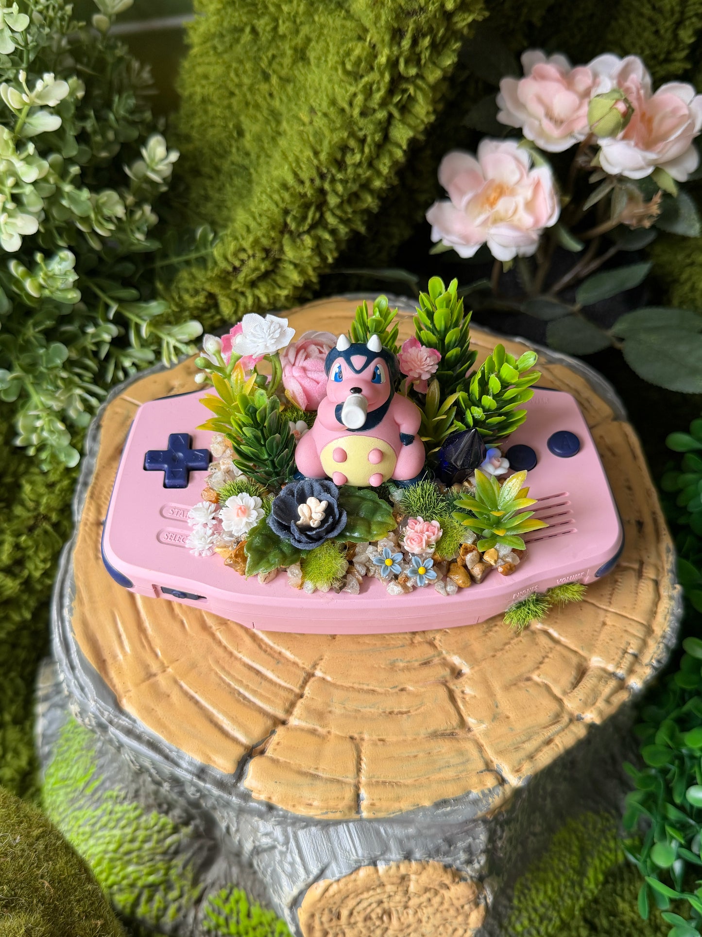Milk Cow Puff GBA Console Terrarium