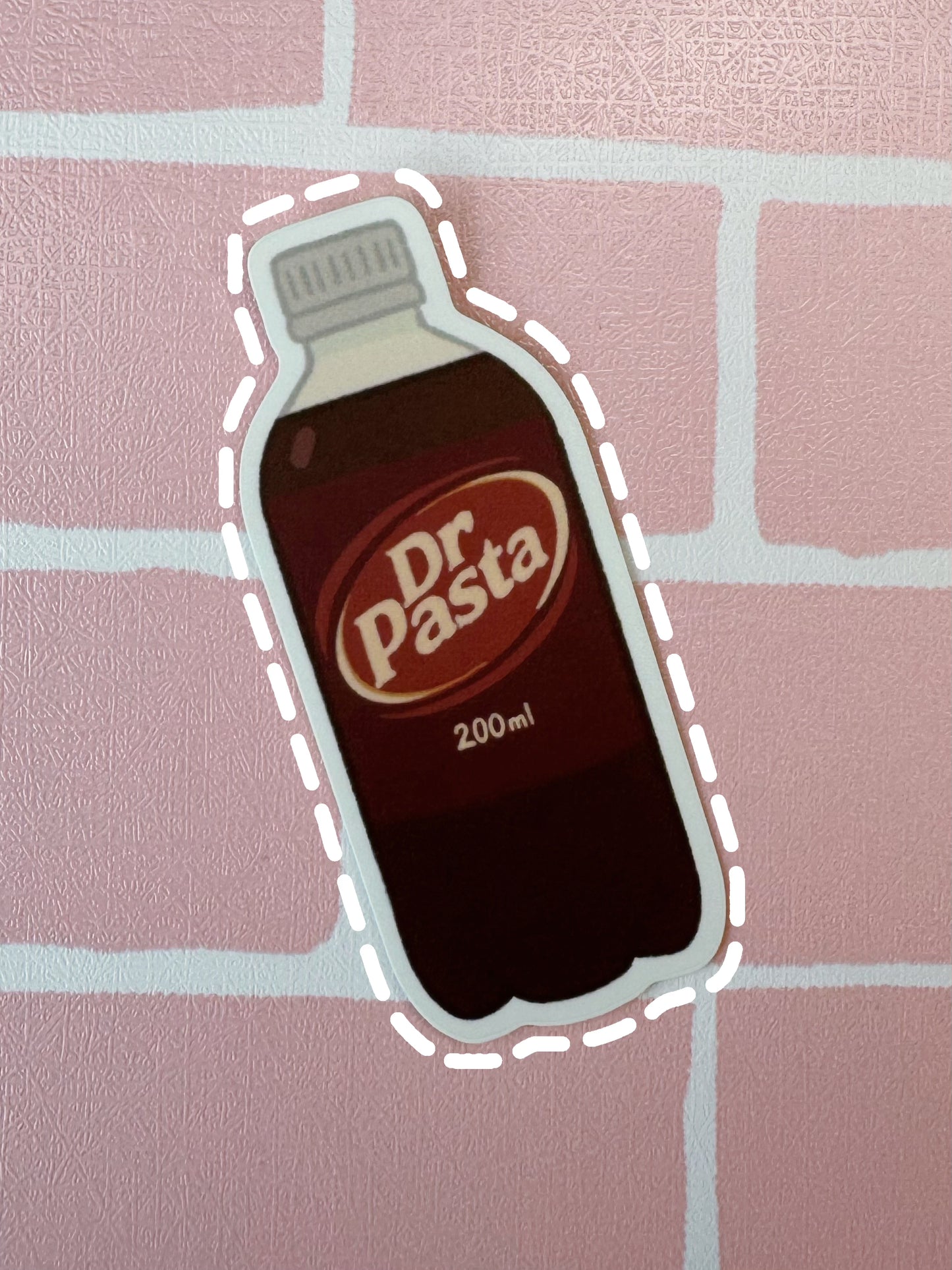 Bottled Drinks - Single Vinyl Sticker