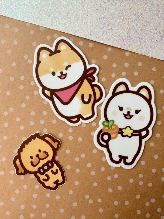Shop Helpers Vinyl Stickers (3 SET)