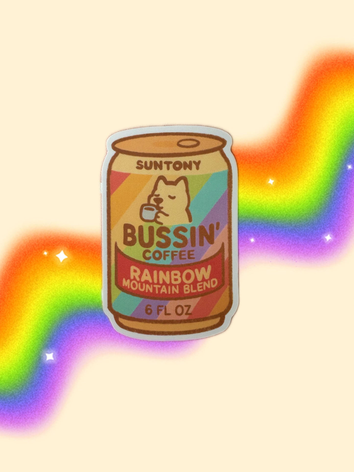 Canned Drinks - Single Vinyl Sticker