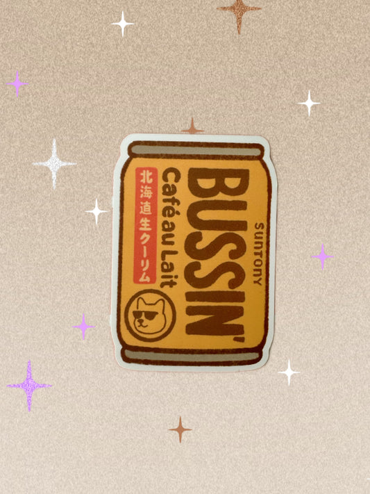 Canned Drinks - Single Vinyl Sticker