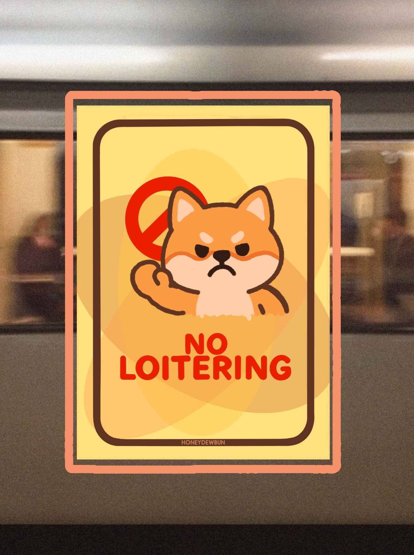 NO LOITERING - Print