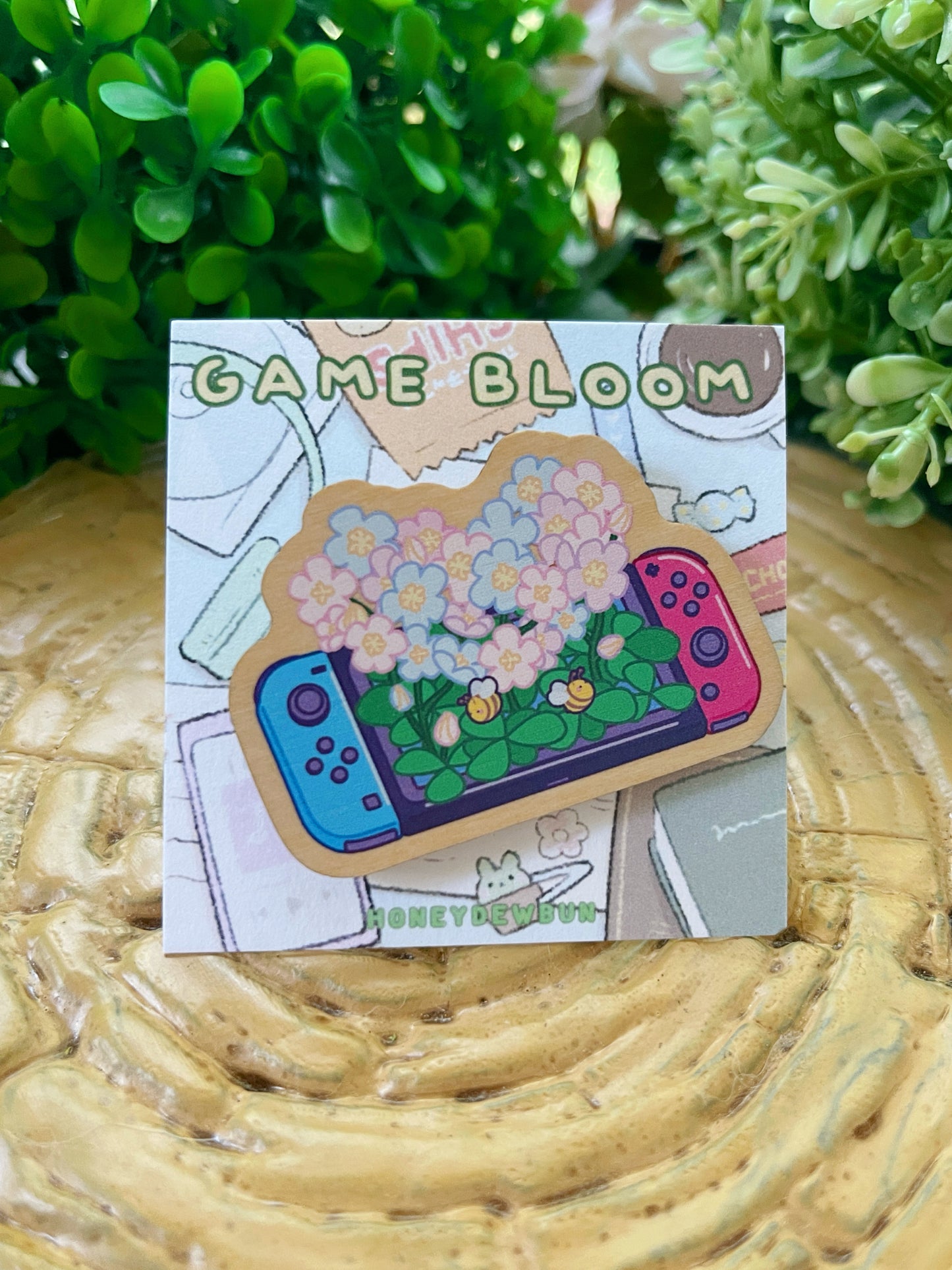 Switch - Game Bloom Consoles (Wooden Pin)