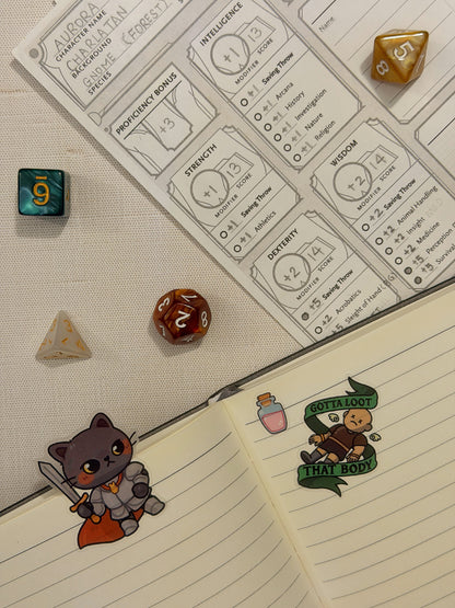 Crypts & Catacombs Sticker Sheet