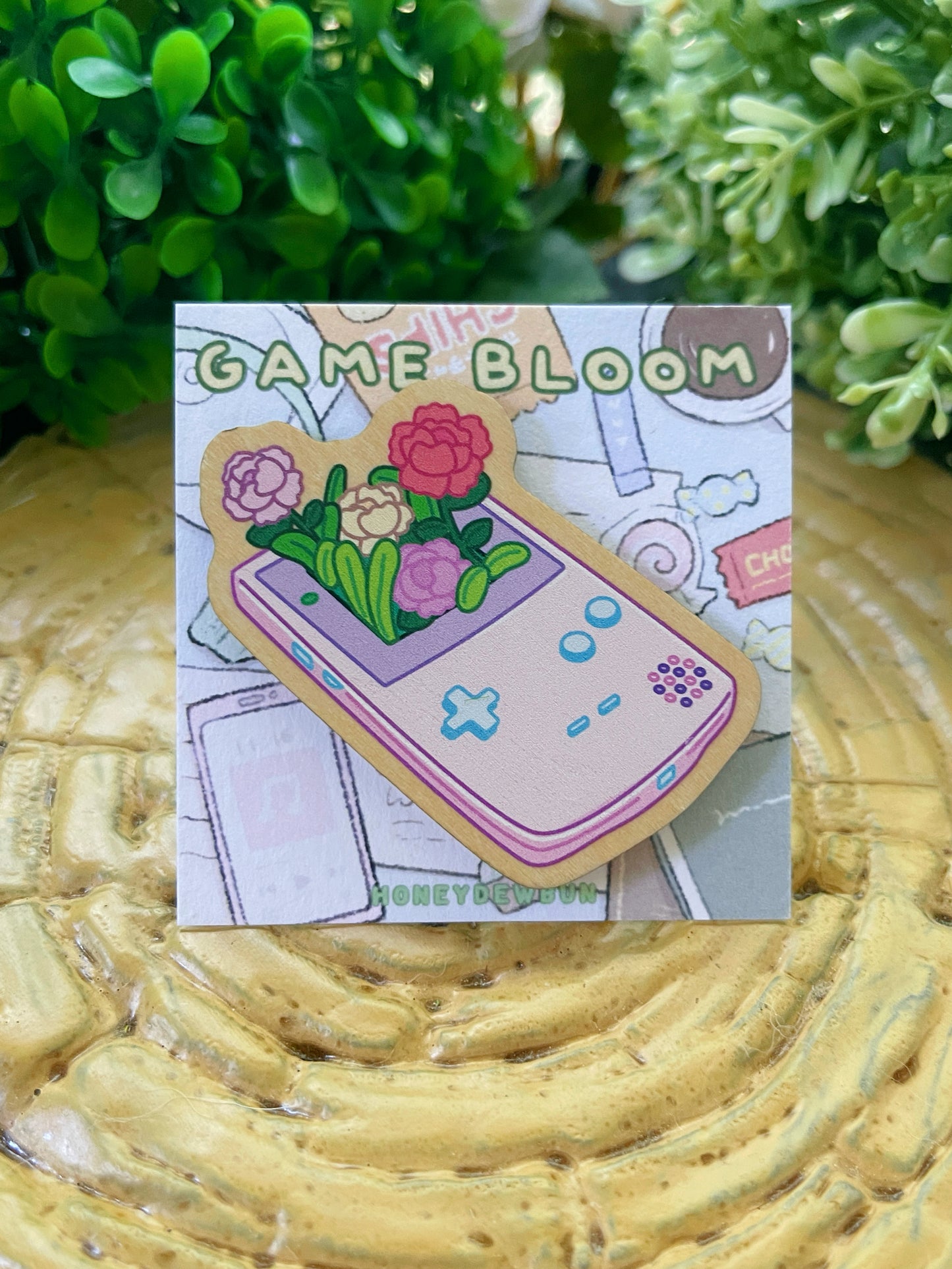 GBC - Game Bloom Consoles (Wooden Pin)