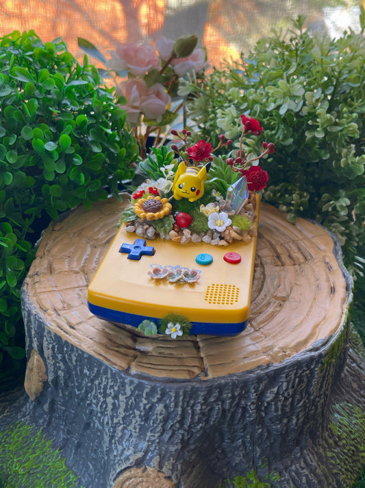 Pikachu GBC Console Terrarium