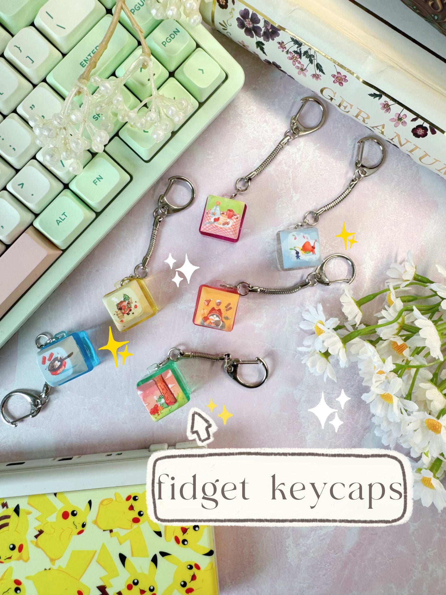 Keycap Offerings: Morning Dew
