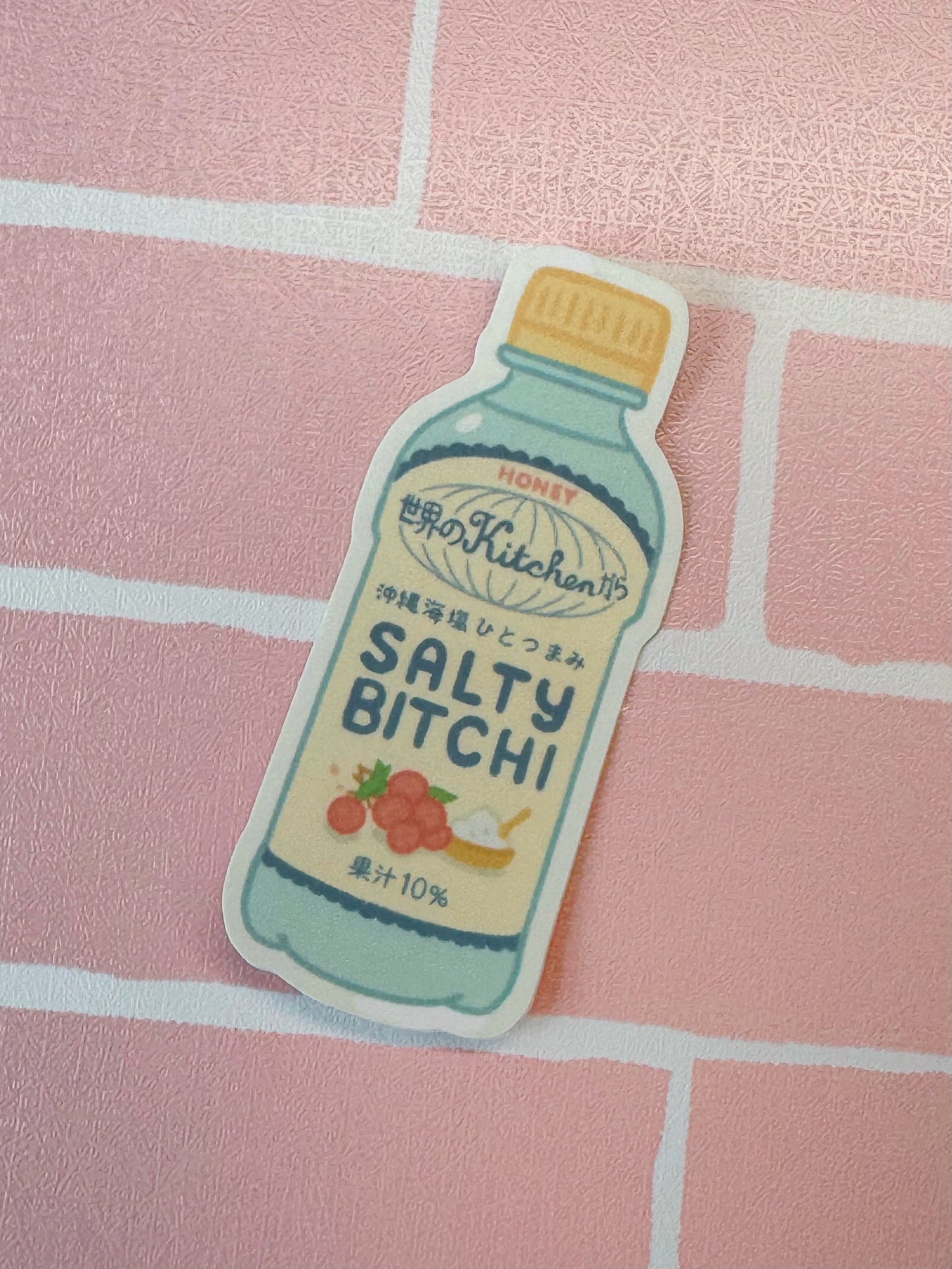Bottled Drinks - Single Vinyl Sticker