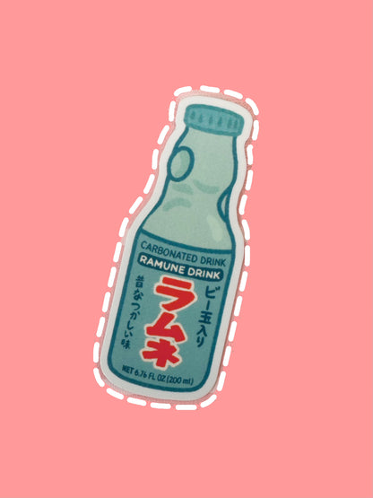 Bottled Drinks - Single Vinyl Sticker