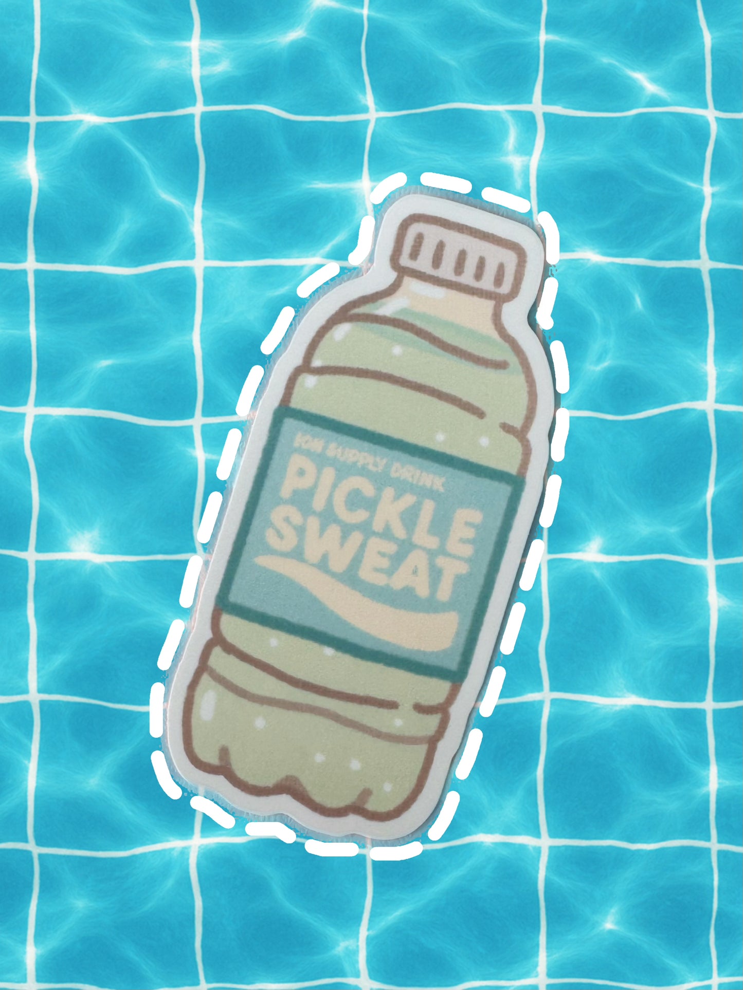 Bottled Drinks - Single Vinyl Sticker