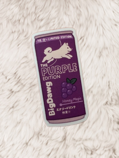 Canned Drinks - Single Vinyl Sticker