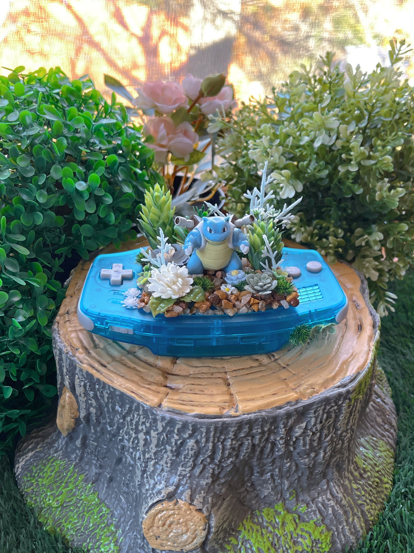 Blastoise GBA Console Terrarium