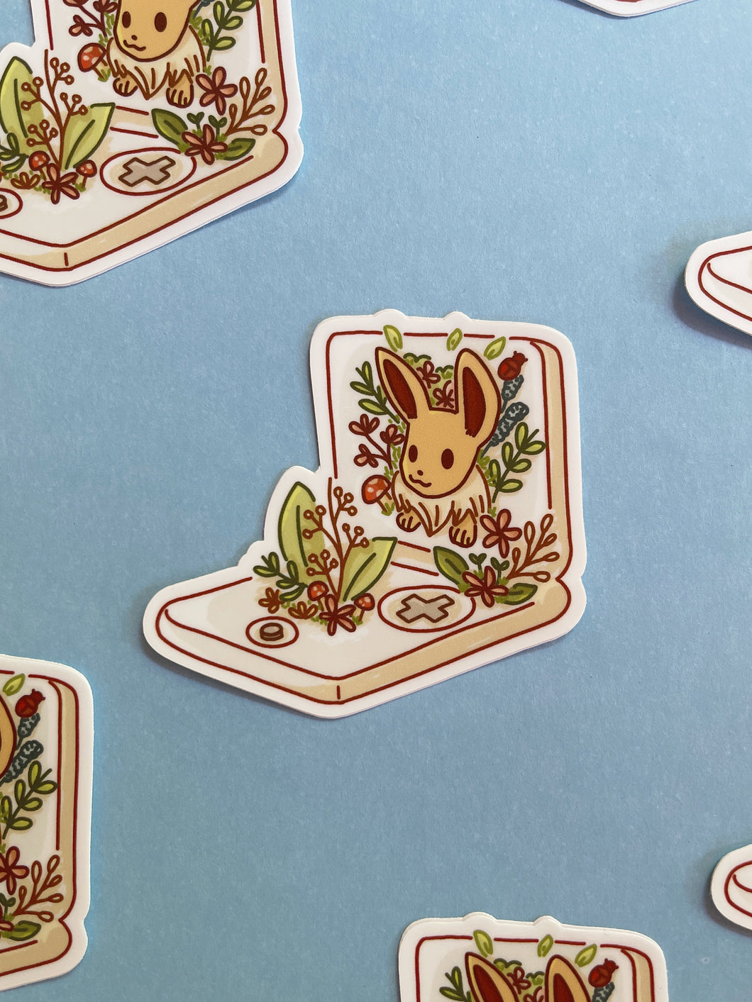 Eevee GBA SP Terrarium Sticker