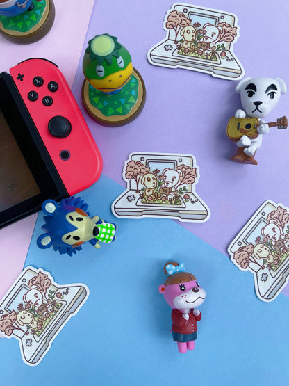 Dog Village DS Terrarium Vinyl Sticker